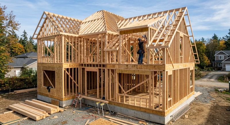 Building Addition Framing in Wilmington, NC
