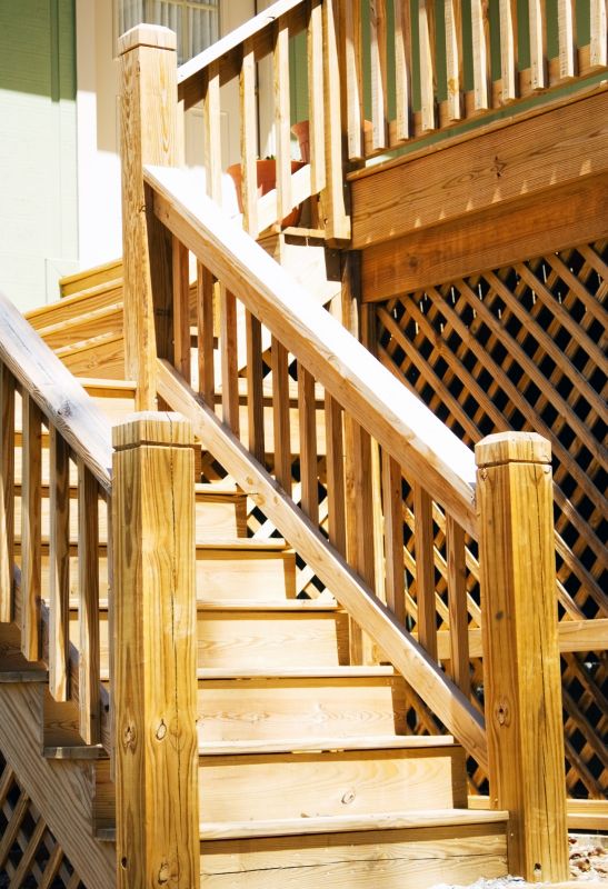 Wood Stairs Repair in Conroe, TX